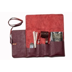 Borsa Portapipa Avvolgibile Giovannozzi Bordeaux