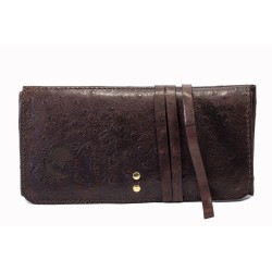 Roll-up Tobacco Pipe Bag Giovannozzi Dark Brown