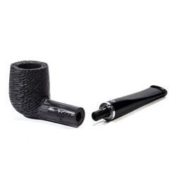 Bog Oak Pipe Talamona Elegant Billiard