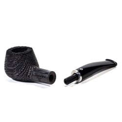 Bog Oak Pipe Talamona Elegant Brandy