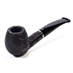 Bog Oak Pipe Talamona Elegant Bent Apple