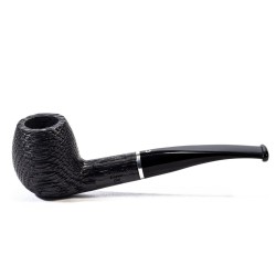 Bog Oak Pipe Talamona Elegant Bent Apple