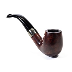 Pipa in Radica Peterson Aran Liscia Bent Billiard (65)