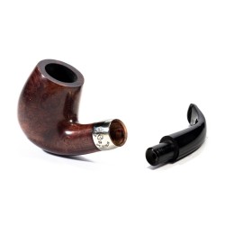 Pipa in Radica Peterson Aran Liscia Bent Billiard (65)