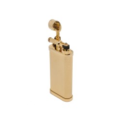 Dunhill Unique Barley Gold Plated Flint Pipe Lighter