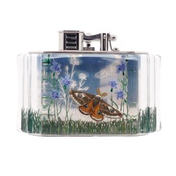 Dunhill Unique Turbo Aquarium Moth Table Lighter