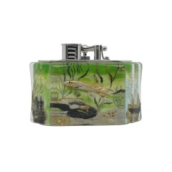 Accendino Dunhill Unique Turbo Aquarium Fish Palladio