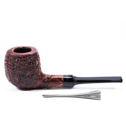 Pipe Winslow Crown Viking Rusticated Billiard