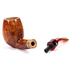 Pipa Santambrogio Liscia FP Grande Bent Billiard