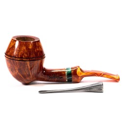 Pipa Santambrogio Liscia FP Grande Bent Bulldog