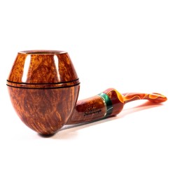 Pipa Santambrogio Liscia FP Grande Bent Bulldog