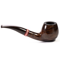 Pipa Brebbia Logo Noce Modello 6122 Bent Apple