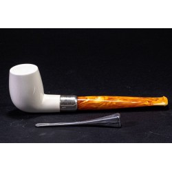 Meerschaum Pipe Lubinski Smooth B 255 Billiard