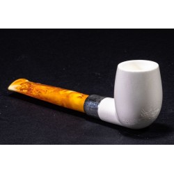 Meerschaum Pipe Lubinski Smooth B 255 Billiard