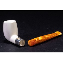 Meerschaum Pipe Lubinski Smooth B 255 Billiard