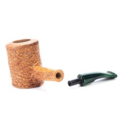 Pipe Luigi Viprati Rusticated Natural Cherrywood