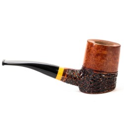 Briar Pipe Santambrogio Rusticated Cherrywood