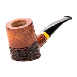 Briar Pipe Santambrogio Rusticated Cherrywood