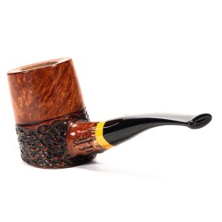 Briar Pipe Santambrogio Rusticated Cherrywood