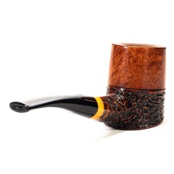 Briar Pipe Santambrogio Rusticated Cherrywood