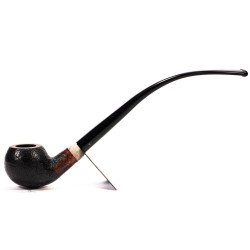 Pipa Aldo Velani Sabbiata Churchwarden Bent Apple