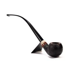 Pipa Aldo Velani Sabbiata Churchwarden Bent Apple