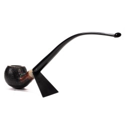 Pipa Aldo Velani Sabbiata Churchwarden Bent Apple