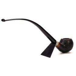 Pipa Aldo Velani Sabbiata Churchwarden Bent Apple