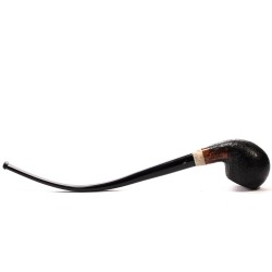 Pipa Aldo Velani Sabbiata Churchwarden Bent Apple