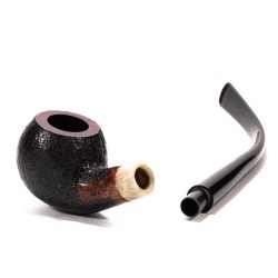 Pipa Aldo Velani Sabbiata Churchwarden Bent Apple