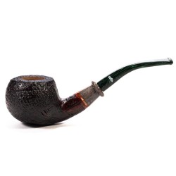 Briar Pipe Santambrogio Sandblasted Bent Apple