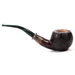 Briar Pipe Santambrogio Sandblasted Bent Apple