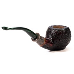 Briar Pipe Santambrogio Sandblasted Bent Apple