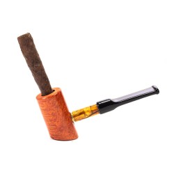 Pipe For Tuscan Cigar in Briar Smooth Poker