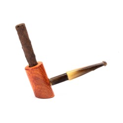 Pipe For Tuscan Cigar in Briar Smooth Poker