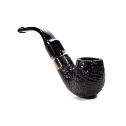 Pipa Peterson Deluxe Sabbiata Bent Billiard (20s)