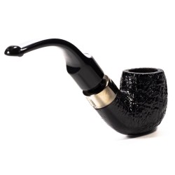 Pipa Peterson Deluxe Sabbiata Bent Billiard (20s)