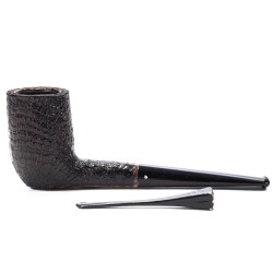 Briar Pipe Becker 2 Clubs Sandblasted Billiard