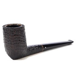 Briar Pipe Becker 2 Clubs Sandblasted Billiard