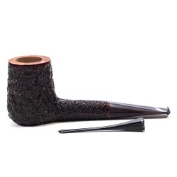 Briar Pipe Radice Rind Rusticated Billiard