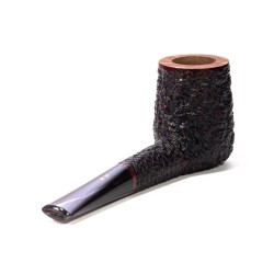 Briar Pipe Radice Rind Rusticated Billiard