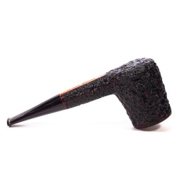 Briar Pipe Radice Rind Rusticated Billiard