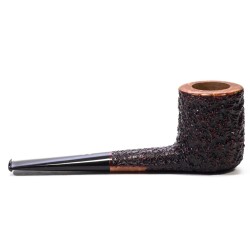 Briar Pipe Radice Rind Rusticated Billiard