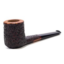 Briar Pipe Radice Rind Rusticated Billiard