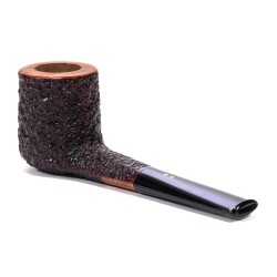 Briar Pipe Radice Rind Rusticated Billiard