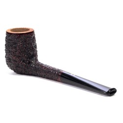 Briar Pipe Radice Rind Rusticated Billiard