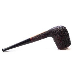 Briar Pipe Radice Rind Rusticated Billiard