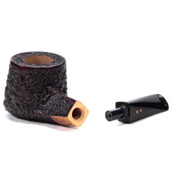 Pipa in Radica Radice Rind Rusticata Pot