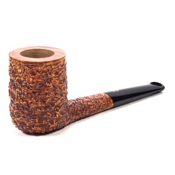 Briar Pipe Radice Rind Rusticated Chimney