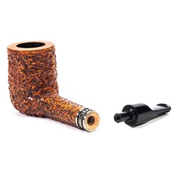 Briar Pipe Radice Rind Rusticated Lovat